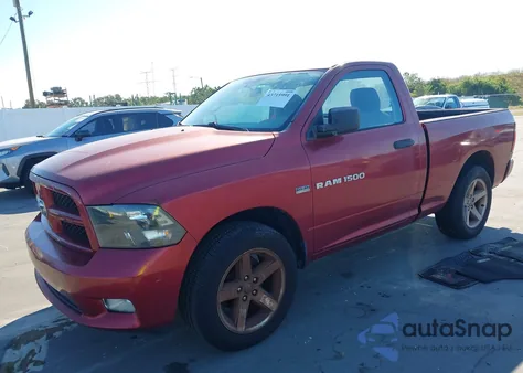 2012 Ram 1500 St from USA, damaged, VIN 3C6JD6AT0CG277744